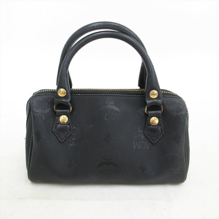 楽天市場】MCM（エムシーエム） ミニ ハンド バッグ 黒 ブラック 