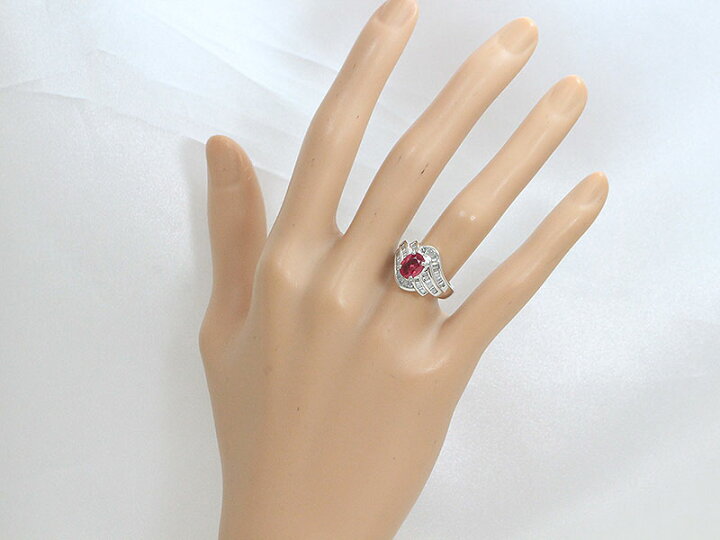 楽天市場】リング ルビー 1.57ct/ダイヤモンド 計0.78ct 8.5号 