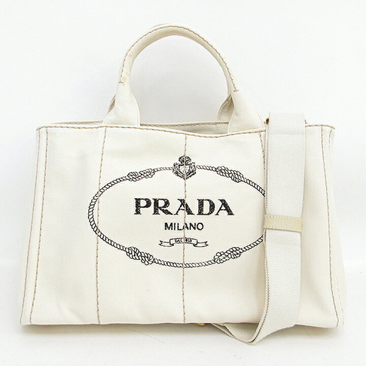 楽天市場】PRADA(プラダ) カナパ 2WAY/トート ショルダー バッグ  