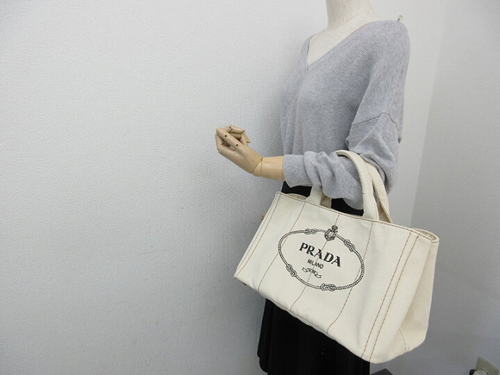 楽天市場】PRADA(プラダ) カナパ 2WAY/トート ショルダー バッグ 