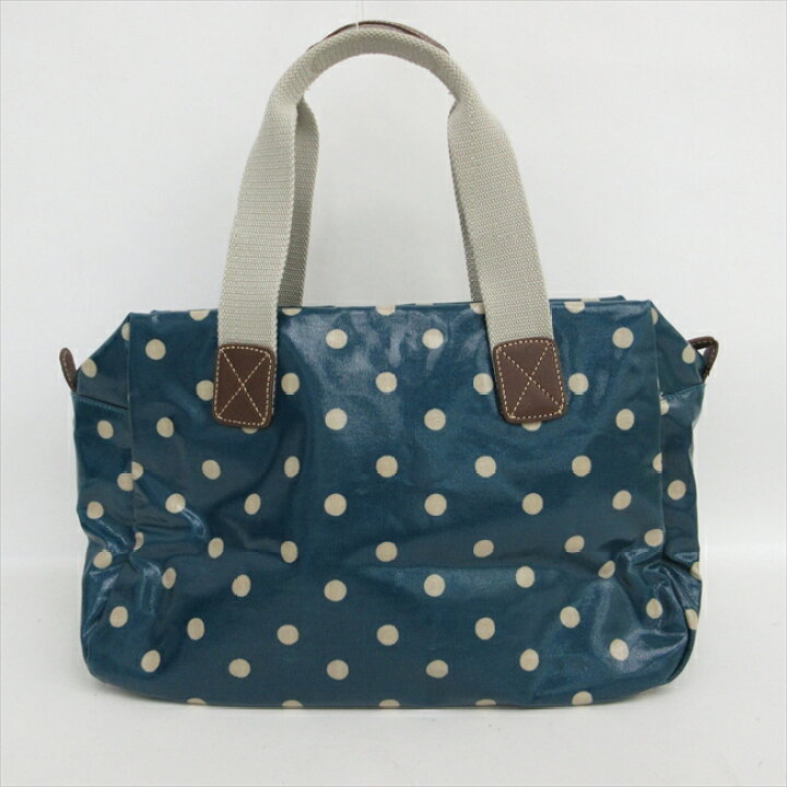 楽天市場】Cath Kidston(キャスキッドソン) 水玉 トート バッグ 青緑系 