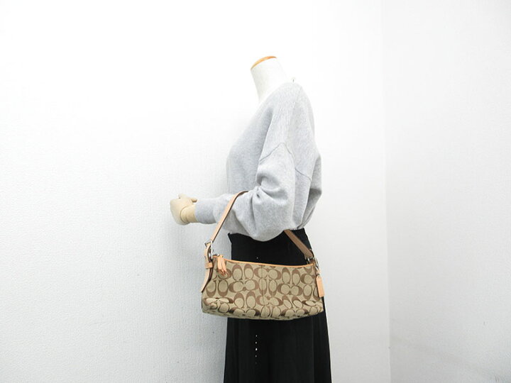 楽天市場】COACH(コーチ) シグネチャー ワンショルダーバッグ 6371 