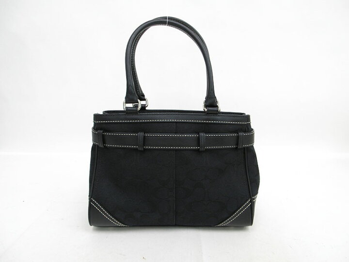 楽天市場】COACH(コーチ) シグネチャー トートバッグ 8K06 黒 ブラック 