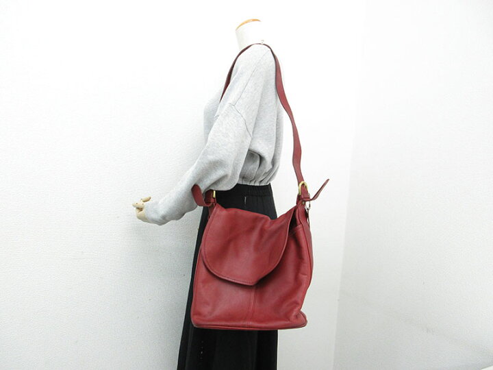 楽天市場】COACH(コーチ) オールド ショルダーバッグ 4115 ボルドー 