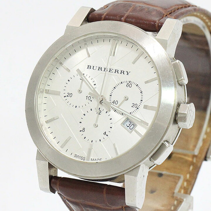 楽天市場】BURBERRY(バーバリー) ヘリテージ クロノグラフ デイト 