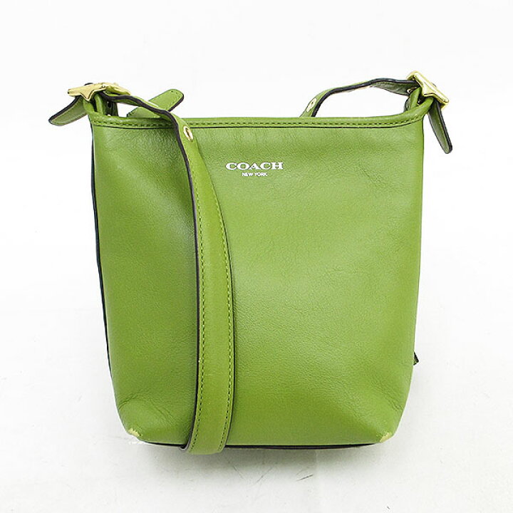 楽天市場】COACH(コーチ) ロングショルダーバッグ 斜めがけ 19901 緑 