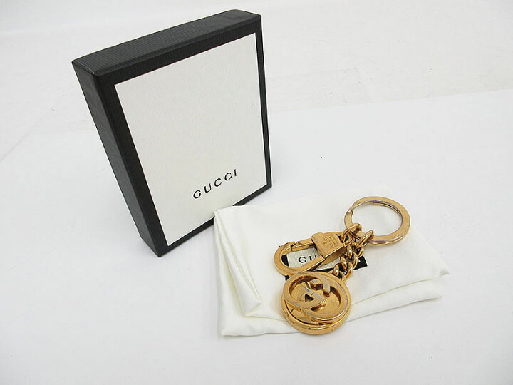 楽天市場】GUCCI(グッチ) インターロッキングG キーリング  