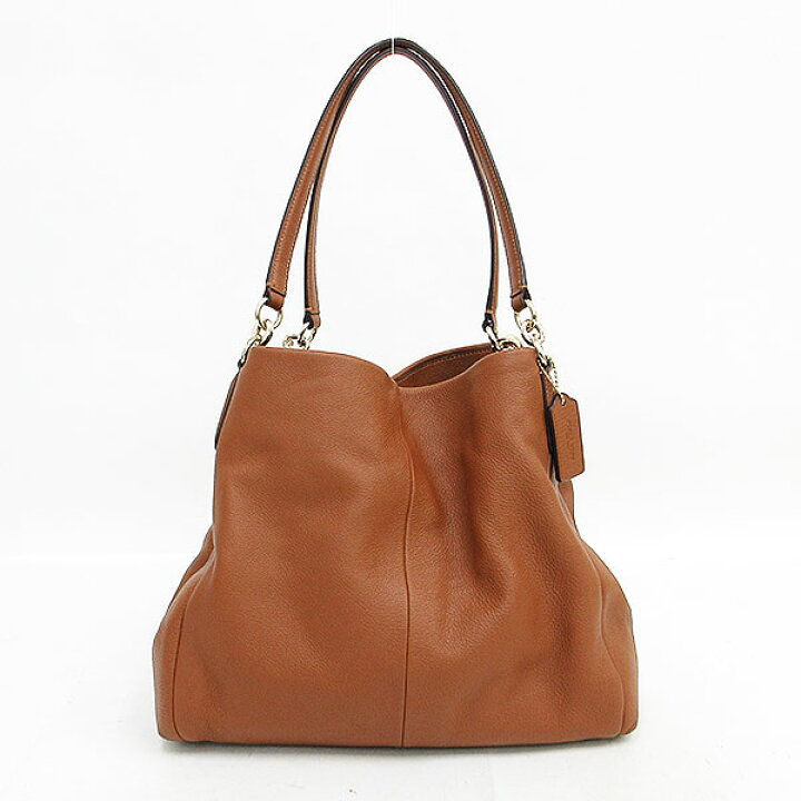 楽天市場】COACH(コーチ) ショルダーバッグ F35723 茶 レザー 