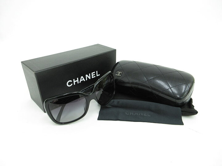 楽天市場】CHANEL(シャネル) リボン サングラス 黒 ブラック 