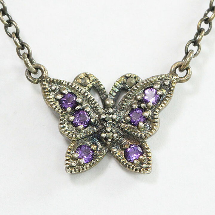 楽天市場】ANNA SUI(アナ スイ) ネックレス 蝶 シルバー(SV925) 【中古  