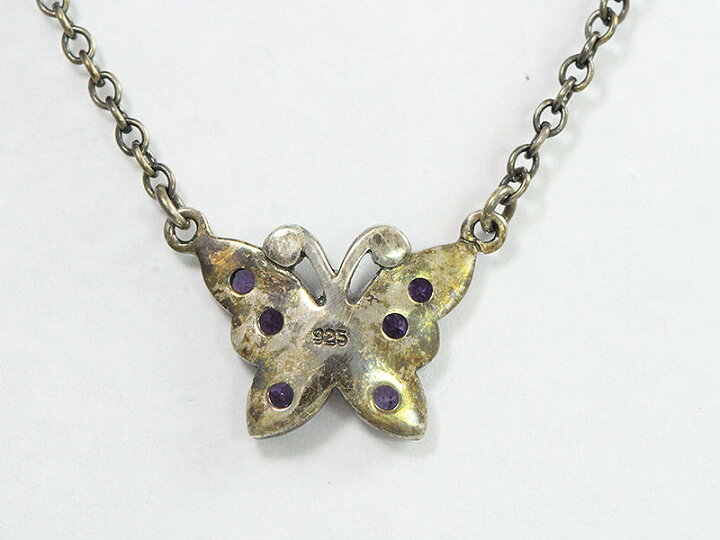 楽天市場】ANNA SUI(アナ スイ) ネックレス 蝶 シルバー(SV925) 【中古  