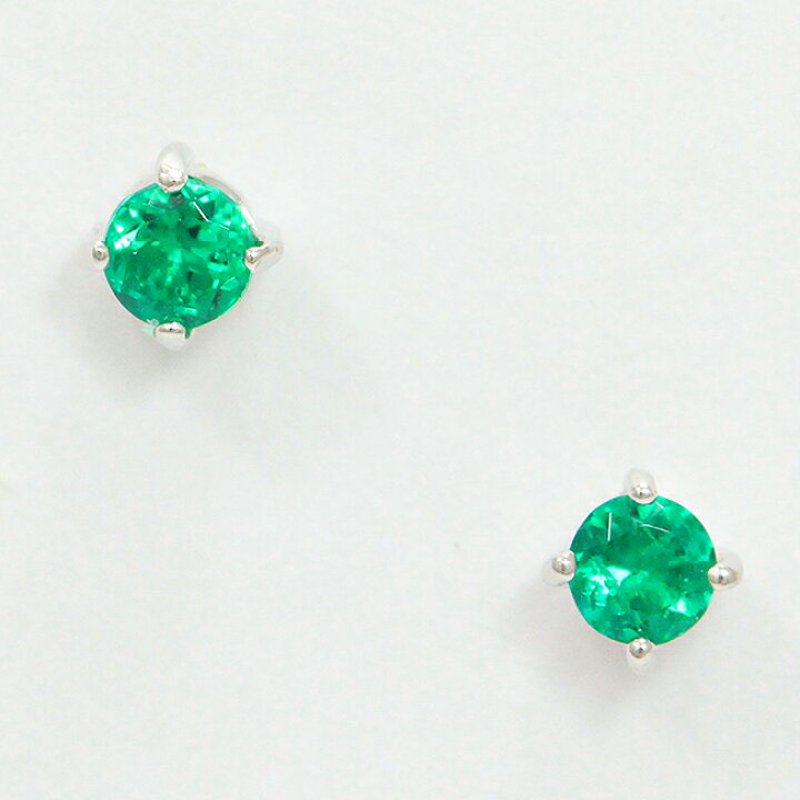 楽天市場】Ponte Vecchio(ポンテヴェキオ) ピアス エメラルド 0.102ct 