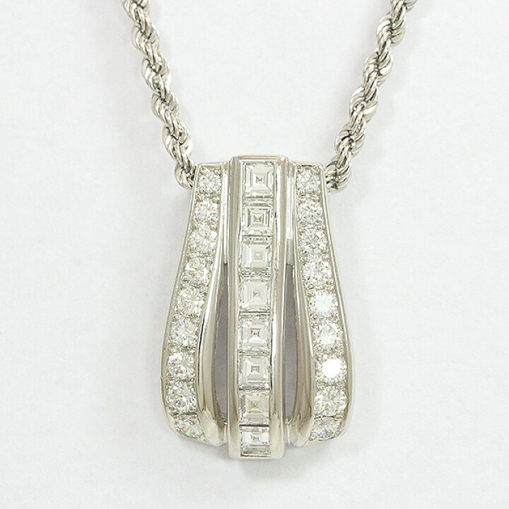 楽天市場】POLA(ポーラ) ネックレス ダイヤモンド 計1.36ct 18金  