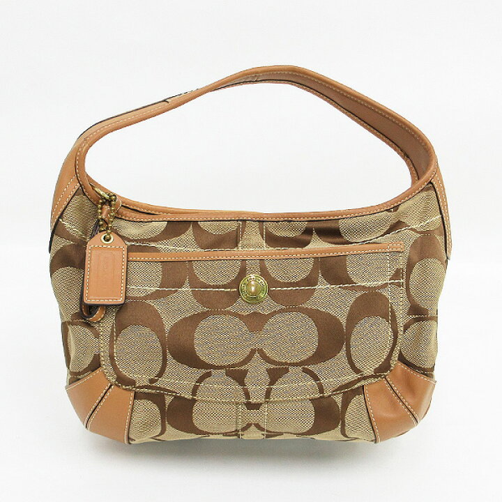 楽天市場】COACH(コーチ) シグネチャー ワンショルダーバッグ 10764  