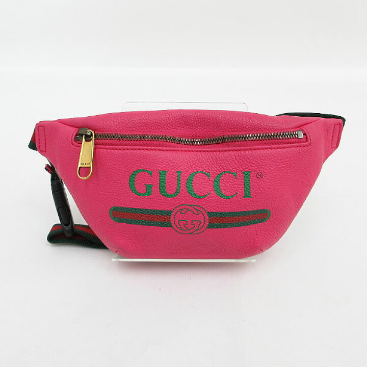楽天市場】GUCCI(グッチ) ロゴ シェリー スモール ベルトバッグ 