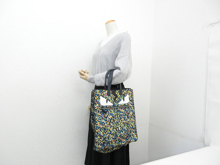 楽天市場】FENDI(フェンディ) モンスターバグズ トートバッグ 7VA367 