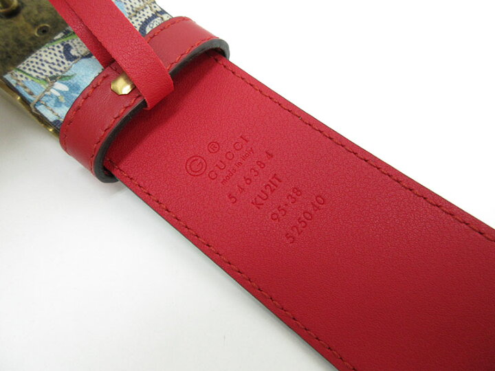 楽天市場】GUCCI(グッチ) GGブルームス タイガーヘッド ベルト 95・38 