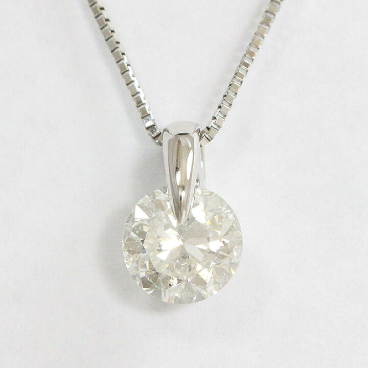 楽天市場】リモデル品！J/I1/F 一点留め ダイヤモンド 1.297ct 