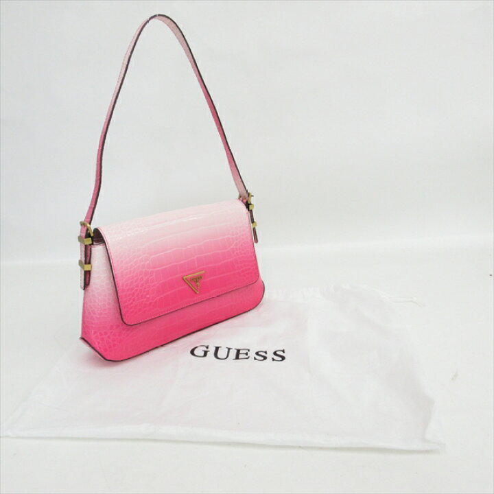 楽天市場】GUESS(ゲス) ワンショルダーバッグ グラデーションピンク 