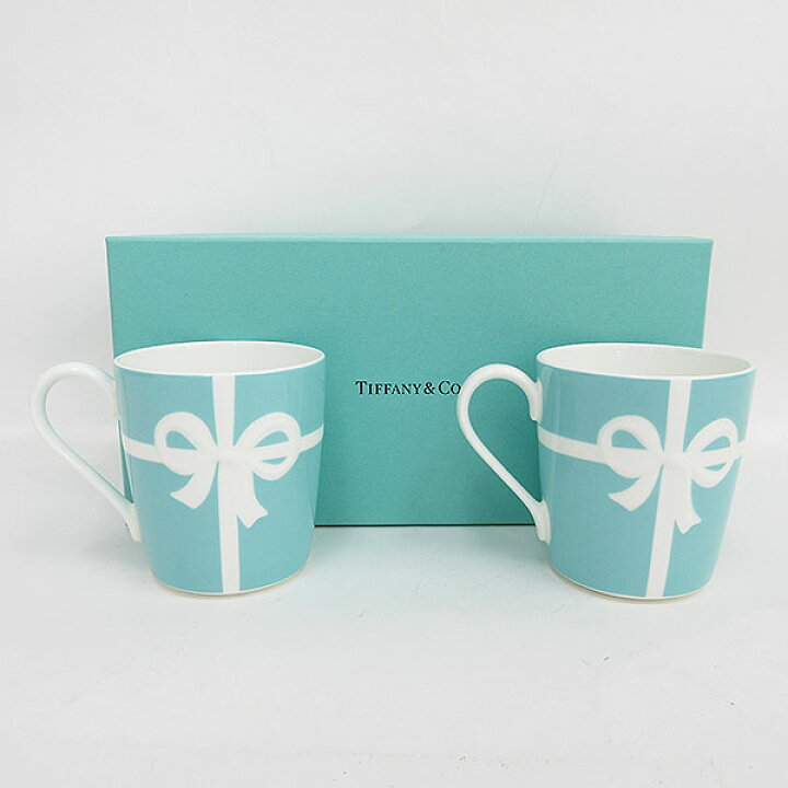 楽天市場】Tiffany&Co.(ティファニー) ブルーリボン ペア マグカップ 