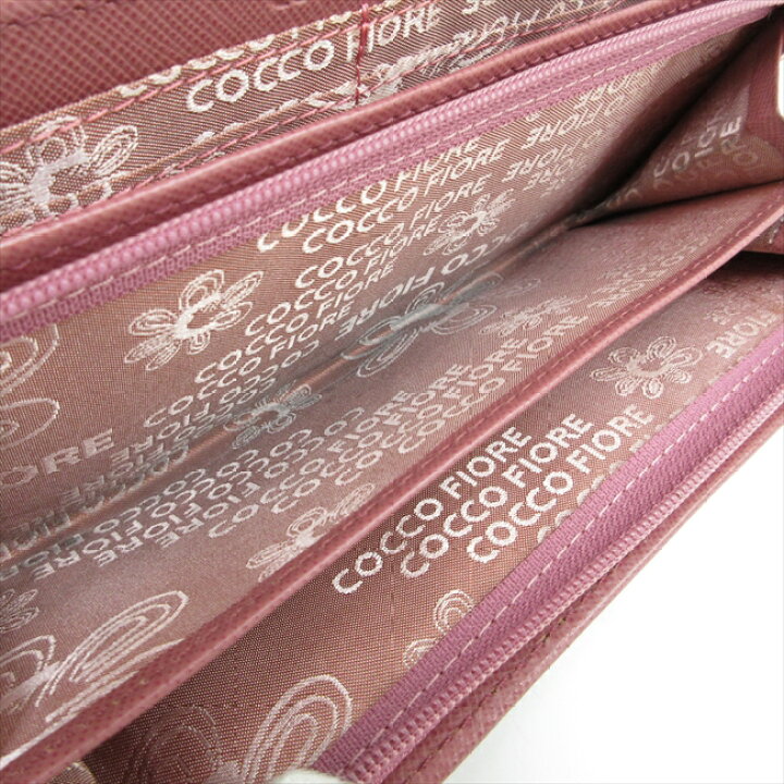 楽天市場】COCCO FIORE（コッコフィオーレ） 型押し 長財布 オレンジ 