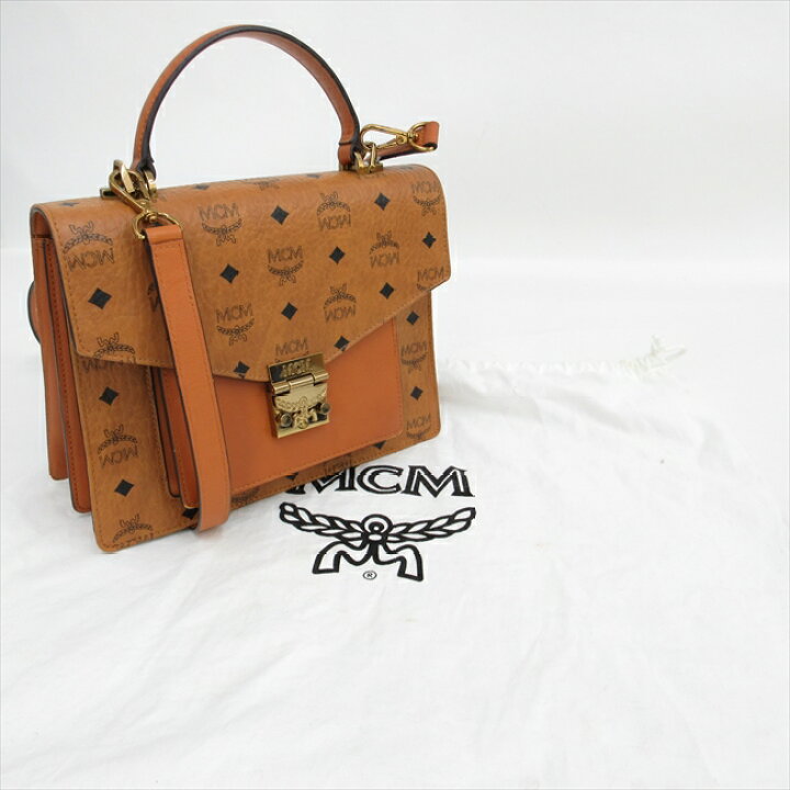 楽天市場】MCM（エムシーエム） パトリシア 2WAY/ハンドバッグ/ロング 