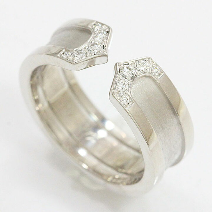 楽天市場】Cartier(カルティエ) 2C リング ダイヤモンド 9号 49 18金  