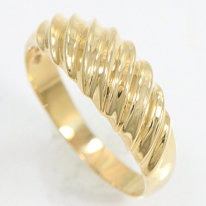 楽天市場】 リング 18号 9金イエローゴールド(K9YG) 【中古 