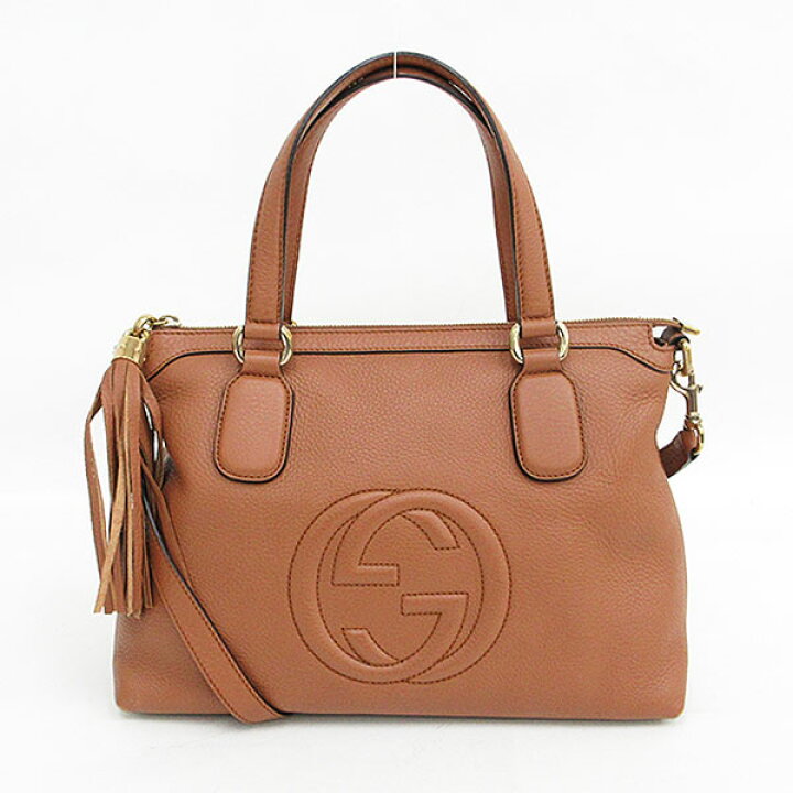 楽天市場】GUCCI(グッチ) インターロッキング ソーホー 2WAYバッグ  