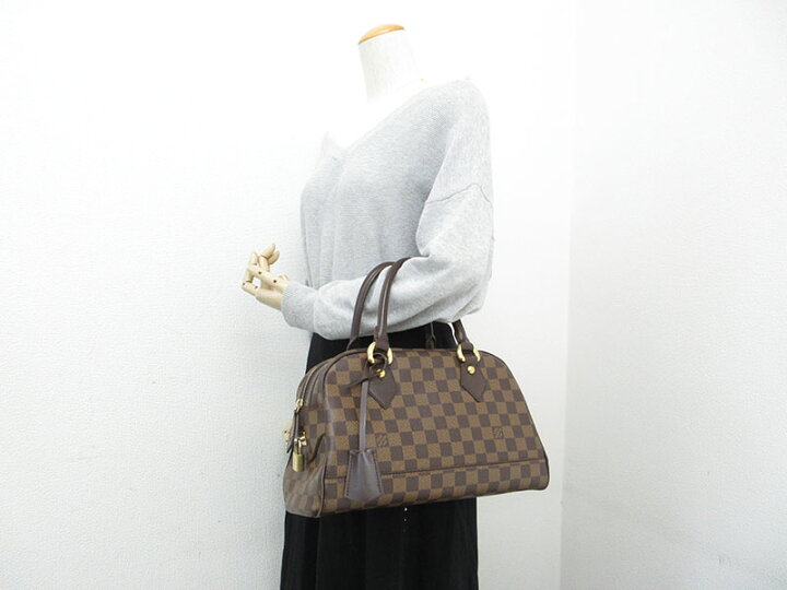 楽天市場】LOUIS VUITTON(ルイヴィトン) ダミエ ドゥオモ ハンドバッグ 