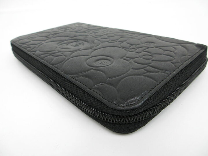 楽天市場】CHANEL(シャネル) カメリア オーガナイザージッピー長財布 