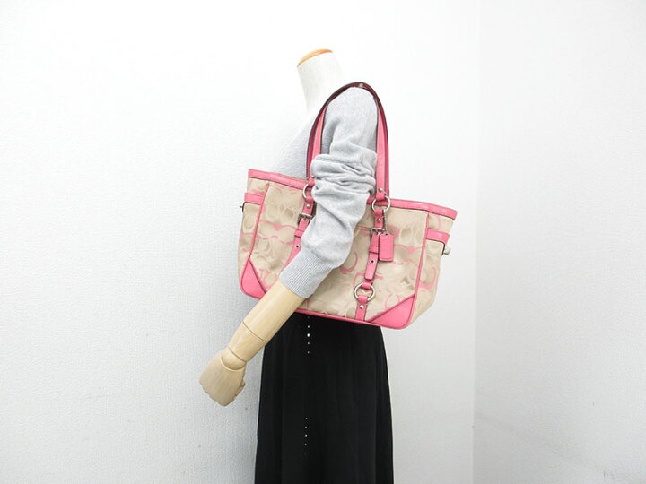 楽天市場】COACH(コーチ) オプティックシグネチャー トートバッグ 