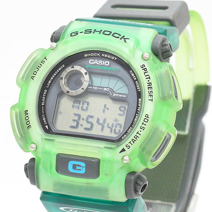 楽天市場】G-SHOCK(ジーショック) カシオ 緑 グリーン DW-9000 樹脂 