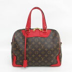 LOUIS VUITTON(ルイヴィトン) モノグラム×レザー レティーロPM ハンドバッグ ミニボストンバッグ M50057 コクリコ 赤 レッド 【ブランドバッグ】 【中古】 netshop