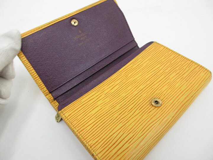 楽天市場】LOUIS VUITTON(ルイヴィトン) エピ L字ファスナー財布 二 