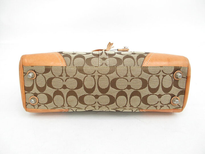楽天市場】COACH(コーチ) シグネチャー トートバッグ 10245 ベージュ 