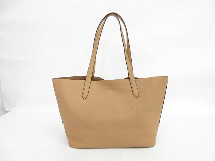 COACH ベージュ トートバッグ NFA1361