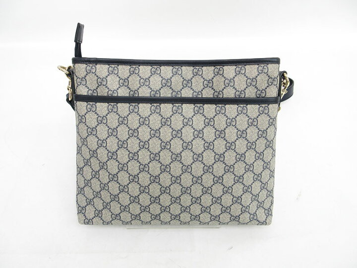 楽天市場】GUCCI(グッチ) GGスプリーム ロングショルダーバッグ 斜め 