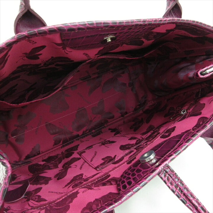 楽天市場】LONGCHAMP(ロンシャン) クロコ型押し トートバッグ  