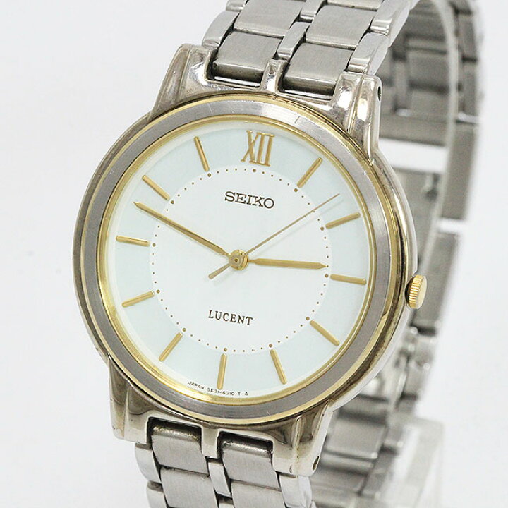 楽天市場】SEIKO(セイコー) ルーセント 5E21 SS クォーツ メンズ 