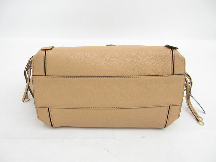 楽天市場】chloe(クロエ) マイロ トートバッグ ベージュ レザー 