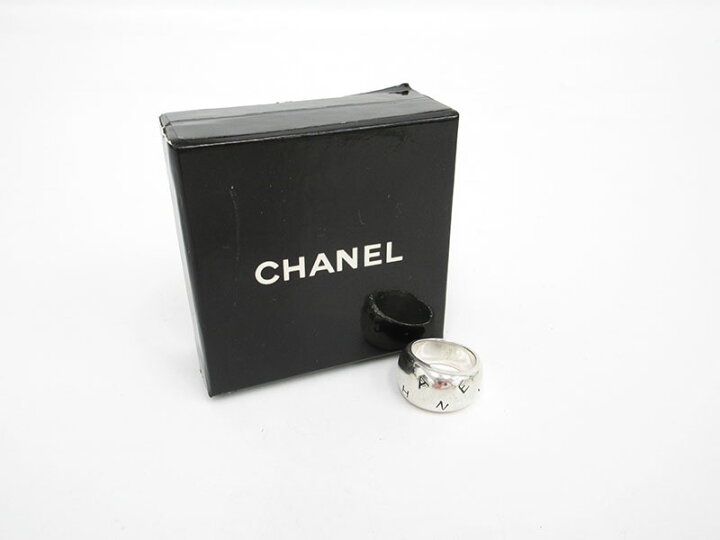 楽天市場】CHANEL(シャネル) リング ロゴ 12.5号 シルバー(SV925