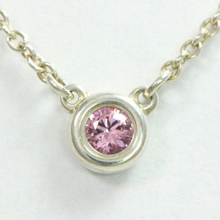 楽天市場】Tiffany&Co.(ティファニー) バイザヤード ネックレス ピンク 