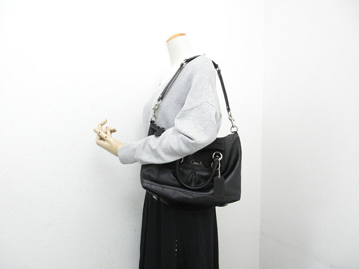 楽天市場】COACH(コーチ) 2WAYバッグ ハンド ショルダー F15445 黒 