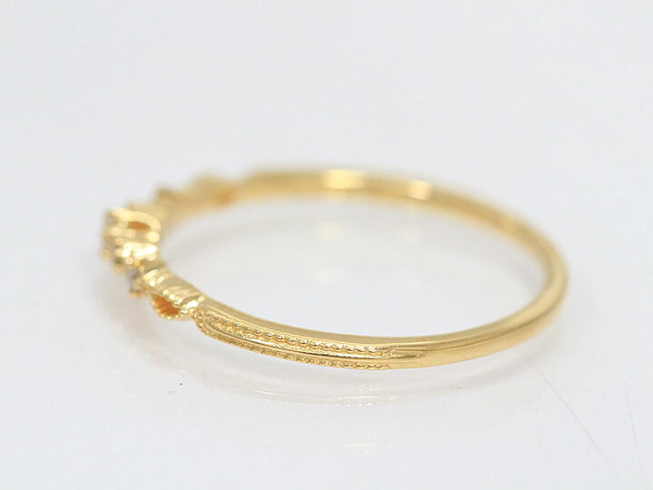 agete グリッタリングダイヤモンド0.04ct 11号 