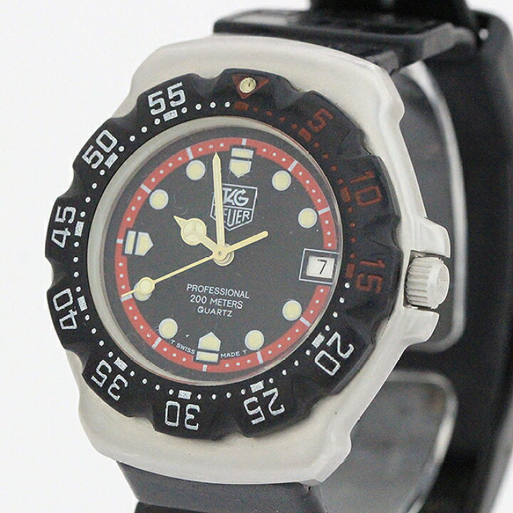 楽天市場】TAG HEUER(タグホイヤー) プロフェッショナル デイト 黒 