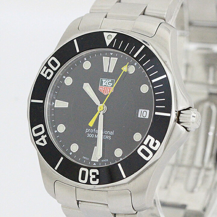 楽天市場】TAG HEUER(タグホイヤー) アクアレーサー WAB1110 黒  