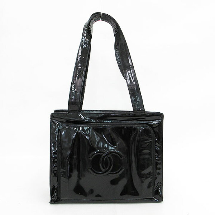 楽天市場】CHANEL(シャネル) ココマーク トートバッグ 黒 ブラック  