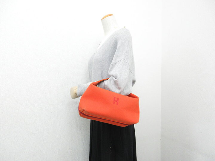 楽天市場】HERMES(エルメス) ブリッド ア ブラックGM ハンドバッグ  