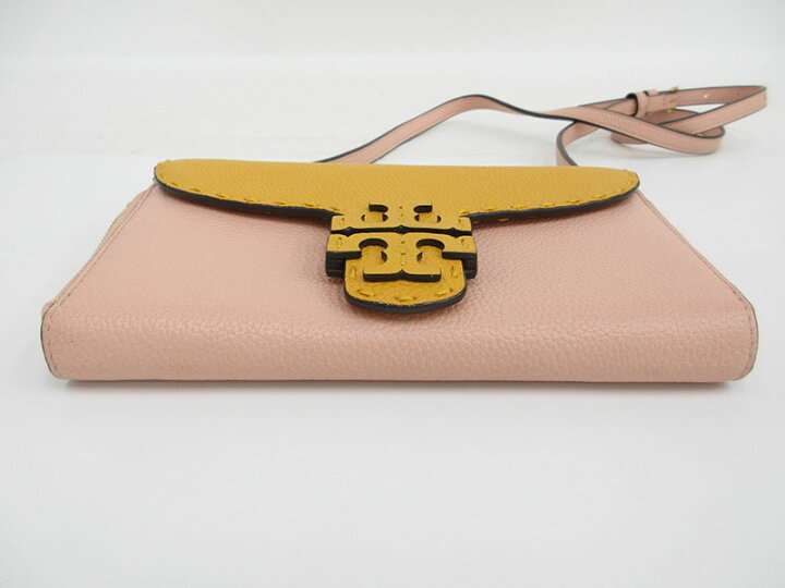 楽天市場】TORY BURCH(トリーバーチ) ロングショルダーバッグ イエロー 